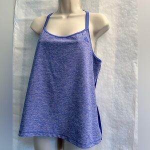 Adidas athletic tank top in Magenta w/mesh‎ backside Sz-M. H6